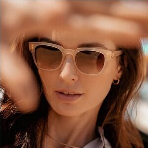 KREWE Translucent Square Women's Sunglasses